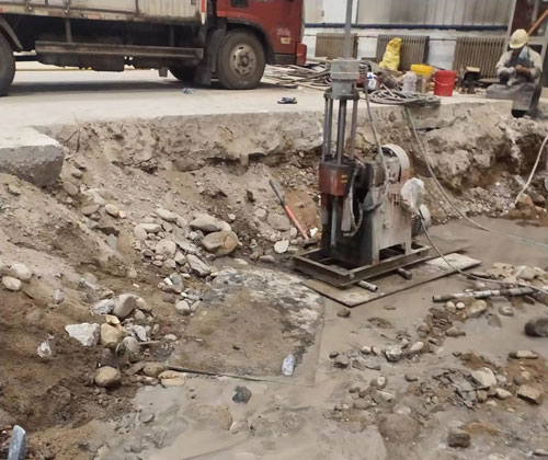 吴桥公路下沉压浆